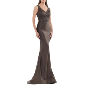 Marsoni by Colors Herringbone Woven Fit and Flare Sleeveless Trumpet  NWT Sz 20